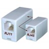 Łącznik, redukcja RJ11-RJ45