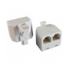 Rozdzielacz 1wtyczka-2gniazda RJ445
